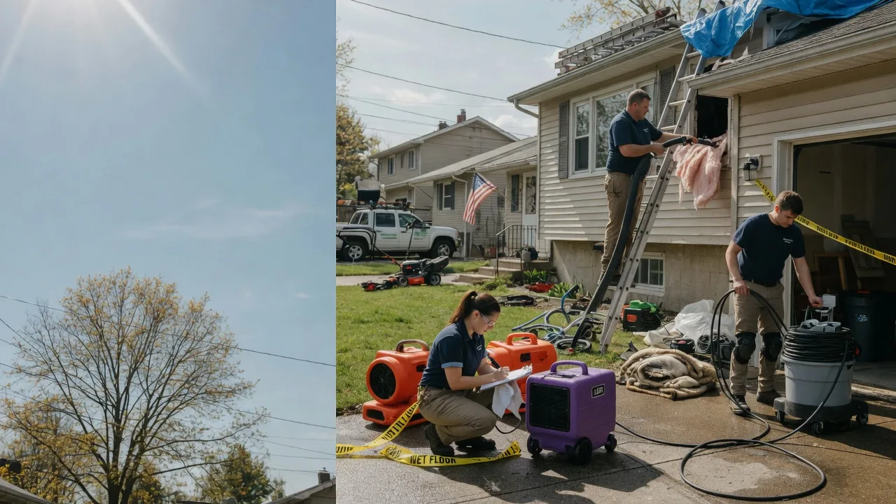 Emergency Water Removal in Hilliard, OH near me